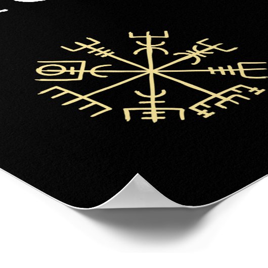 Funny no Solicing Old Gods Pagan Poster (Ecke)