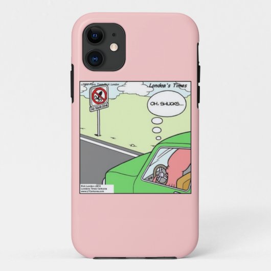 Funny No Tintenfisch Zone iPhone 5/5S Fall Case-Mate iPhone Hülle (Rückseite)