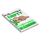 Funny Non-Hodgkin's Lymphoma Awareness Geschenke Notizblock (Rechte Seite)