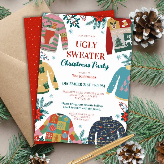 Funny Non Religiday Party Einladung