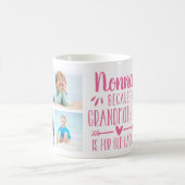Funny Nonna Grandchildren Kaffeetasse (Mittel)