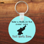 Funny North Korea T - Shirt and Gifts Schlüsselanhänger (Vorderseite)