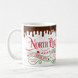 Funny North Pole Heiße Schokolade Weihnachten Kaffeetasse