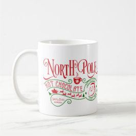 Funny North Pole Heiße Schokolade Weihnachten Kaffeetasse