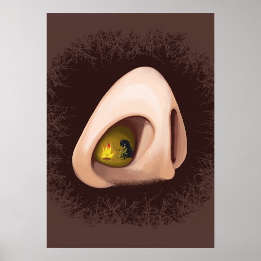 Funny Nose Bug, warum wir niesen Poster (Vorne)