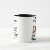 Funny not a Morning Person Chat Tasse (Zentrum)