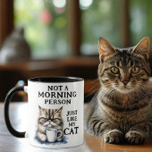 Funny not a Morning Person Chat Tasse