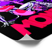 Funny not mommy Ich bin eine Monster Workout Bodyb Poster (Ecke)