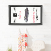 Funny not Old Classic Car 60. Geburtstag Banner (Insitu)
