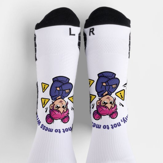 Funny, Not to Mess With Women's Socks Socken (Oben)