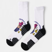 Funny, Not to Mess With Women's Socks Socken (Links)