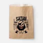 Funny not Today Satan - Gefangen Geschenktütchen (Vorderseite)