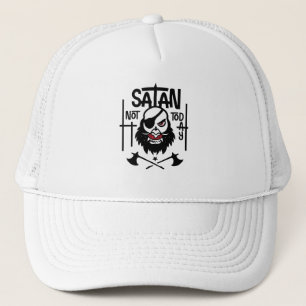 Funny not Today Satan - Gefangen Truckerkappe