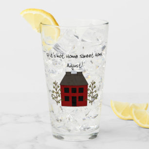 Funny Not Zuhause Sweet Zuhause Glass Cup Glas