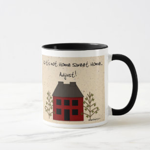 Funny Not Zuhause Sweet Zuhause Tasse