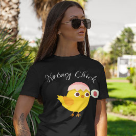 Funny Notary | Amt — Notar Chick T-Shirt