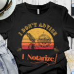 Funny Notary | Büro - Ich berate nicht, ich melde  T-Shirt<br><div class="desc">📝 schlauer arbeiten,  lachen laut! 💼 Entfesseln Sie Ihren inneren Spaß mit unserer Sammlung von Funny Office & Notary Shirts. Das perfekte Geschenk für einen Verwandten oder Freund! 🔥 Folgen Sie uns auf @arcanografy.Shirts_work für mehr!</div>