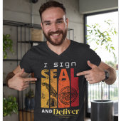 Funny Notary | Büro - Ich unterschreibe, Siegel un T-Shirt