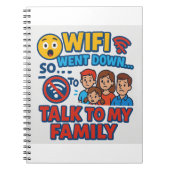 Funny Notebook für Studenten Notizblock (Vorderseite)