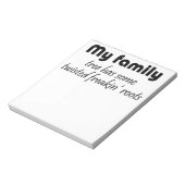 Funny Notebook Geschenke Frauen Familiengeschenk S Notizblock (Rotiert)