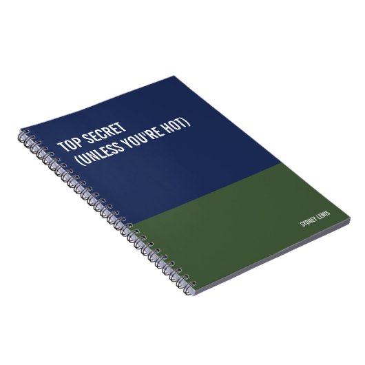 Funny Notebook, Humorous Writing Pad Journal, Note Notizblock (Rechte Seite)