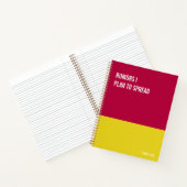 Funny Notebook, Humorvolles Writing Pad Journal, H Notizblock (Innenseite)