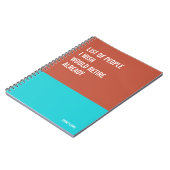 Funny Notebook, Humorvolles Writing Pad Journal, H Notizblock (Linke Seite)