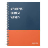 Funny Notebook, Humorvolles Writing Pad Journal, H Notizblock (Vorderseite)