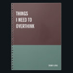 Funny Notebook, Humorvolles Writing Pad Journal, H Notizblock<br><div class="desc">Ein lustiges Notizbuch,  das Sie für alle Ihre täglichen Erinnerungen,  tiefe Gedanken und Kummer,  oder nur für Notizen an der Schule und am Arbeitsplatz verwenden können. Es ist ein großartiges Geschenk.</div>