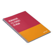 Funny Notebook, Humorvolles Writing Pad Journal, H Notizblock (Rechte Seite)