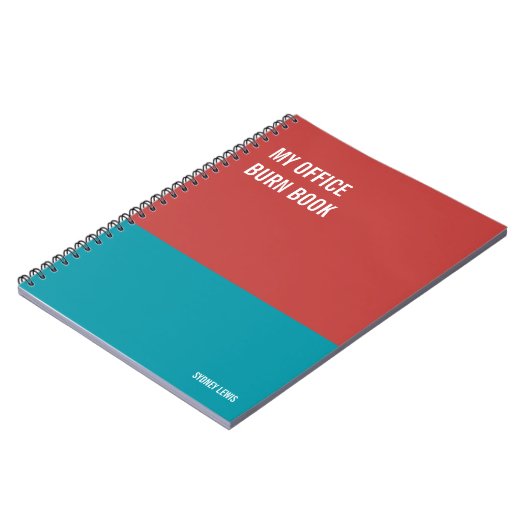 Funny Notebook, Humorvolles Writing Pad Journal, H Notizblock (Linke Seite)