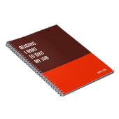 Funny Notebook, Humorvolles Writing Pad Journal, H Notizblock (Rechte Seite)