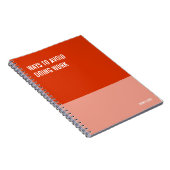 Funny Notebook, Humorvolles Writing Pad Journal, H Notizblock (Rechte Seite)