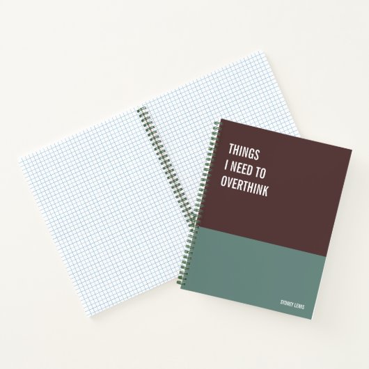 Funny Notebook, Humorvolles Writing Pad Journal, H Notizblock (Innenseite)