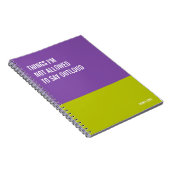 Funny Notebook, Humorvolles Writing Pad Journal, H Notizblock (Rechte Seite)