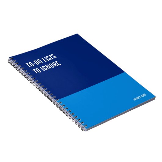 Funny Notebook, Humorvolles Writing Pad Journal, H Notizblock (Rechte Seite)