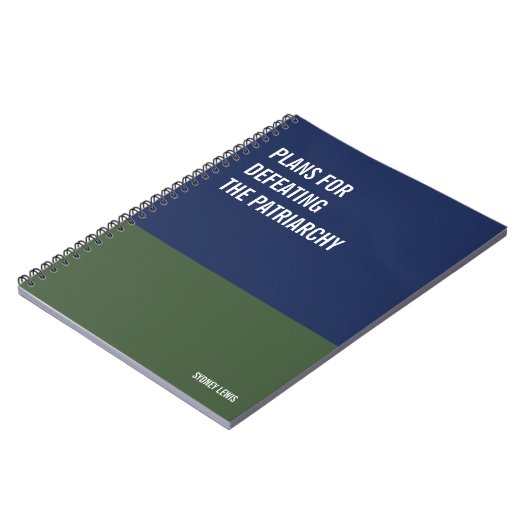 Funny Notebook, Humorvolles Writing Pad Journal, H Notizblock (Linke Seite)