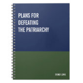 Funny Notebook, Humorvolles Writing Pad Journal, H Notizblock (Vorderseite)