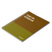 Funny Notebook, Humorvolles Writing Pad Journal, H Notizblock (Linke Seite)