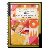 Funny Notebook Journal Best Friend Gift "Doctor" Notizblock (Vorderseite)