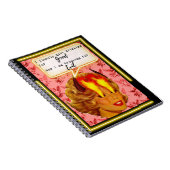 Funny Notebook Journal Best Friend Gift "Evil" Notizblock (Rechte Seite)