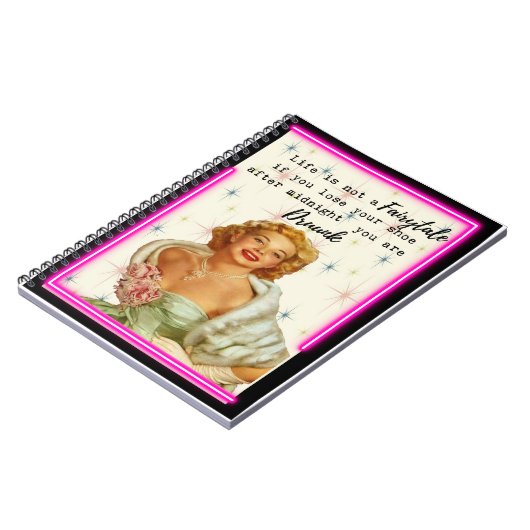 Funny Notebook Journal Best Friend Gift "Fairy" Notizblock (Linke Seite)