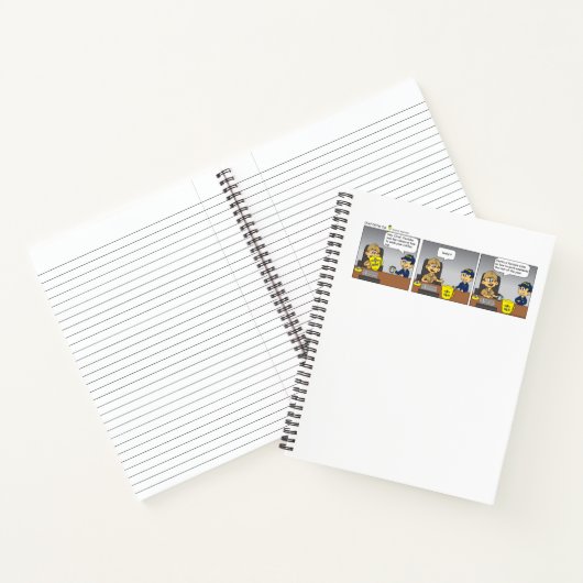Funny Notebook Notizblock (Innenseite)