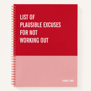 Funny Notebook, Snarky Writing Pad Journal, Hinwei Notizblock