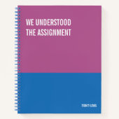 Funny Notebook, Snarky Writing Pad Journal, Hinwei Notizblock (Vorderseite)