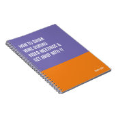 Funny Notebook, Snarky Writing Pad Journal, Hinwei Notizblock (Rechte Seite)