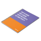 Funny Notebook, Snarky Writing Pad Journal, Hinwei Notizblock (Linke Seite)