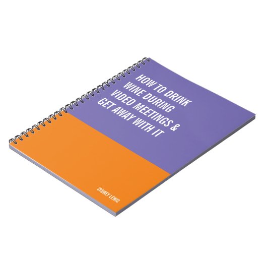 Funny Notebook, Snarky Writing Pad Journal, Hinwei Notizblock (Linke Seite)