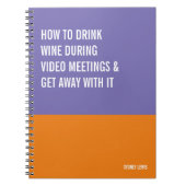 Funny Notebook, Snarky Writing Pad Journal, Hinwei Notizblock (Vorderseite)