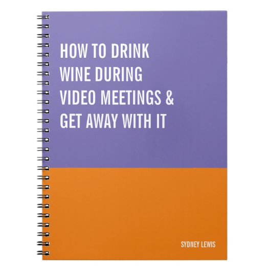 Funny Notebook, Snarky Writing Pad Journal, Hinwei Notizblock (Vorderseite)